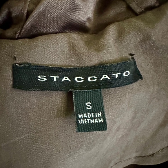 STACCATO/CHICOS, WOMENS, HOODED, LIGHTWEIGHT COAT. LINED, ZIP-UP FRONT. SIZE S - Picture 4 of 6